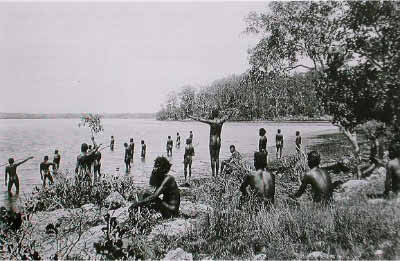 the brisbane river fishing party